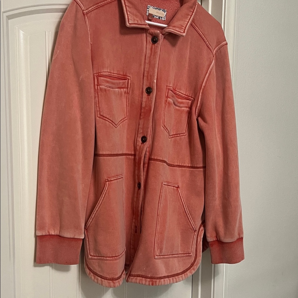 Anthropologie like new shacket/jacket, sized